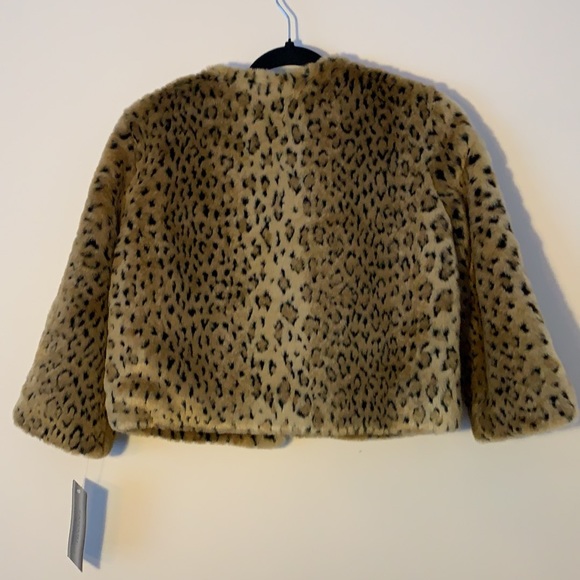 Faux Fur Bolero Jacket - Picture 2 of 5